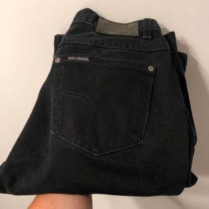Harley Davidson Black Jeans